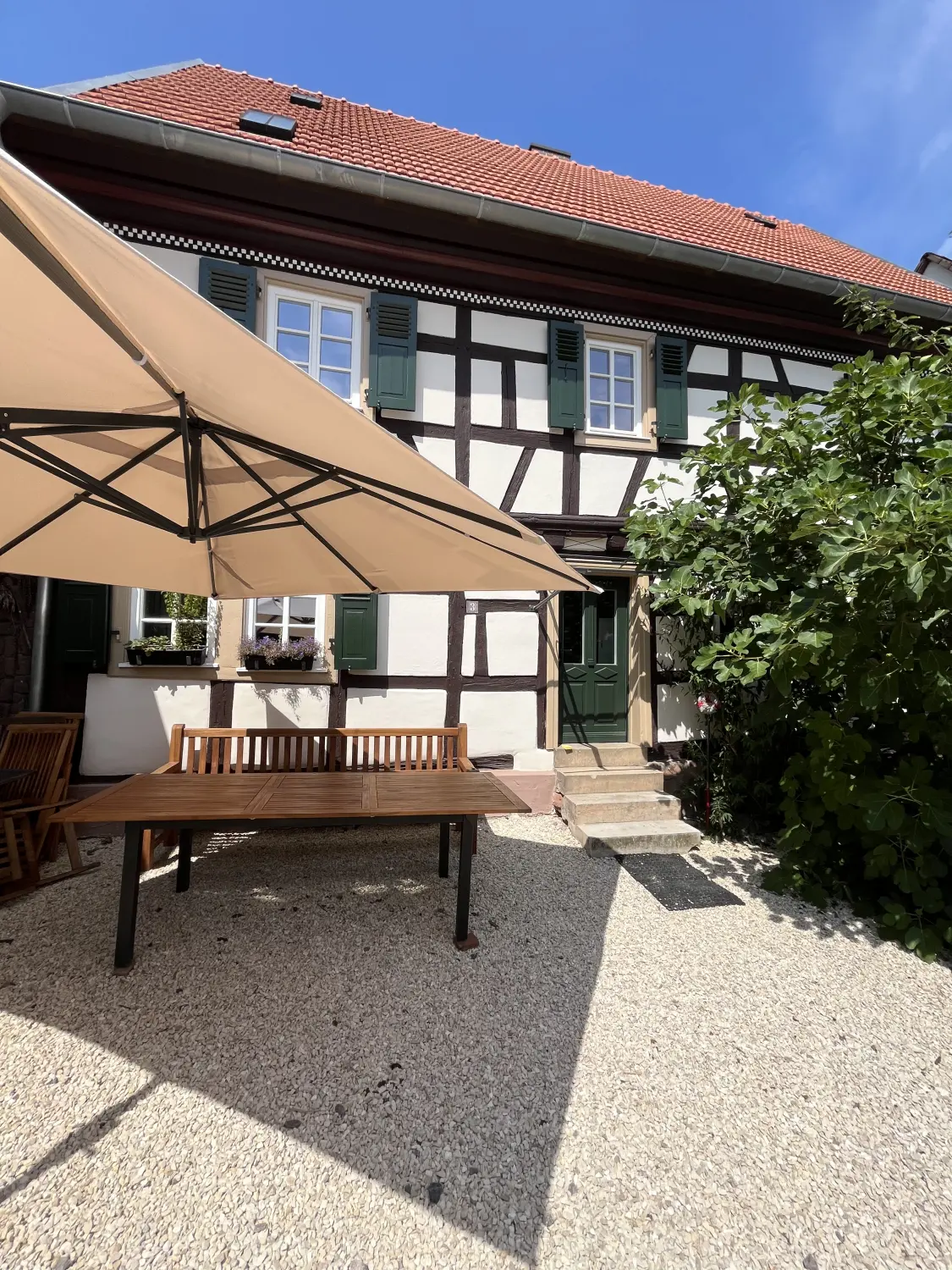 Historisches Fachwerkhaus am Pfälzer Wald